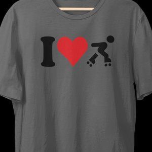 Roller skate shirt love skate